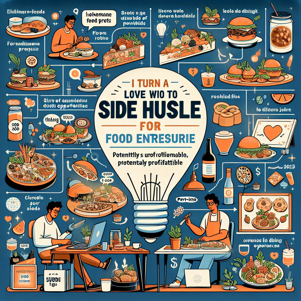 Side Hustle Ideas for Foodies in 2023