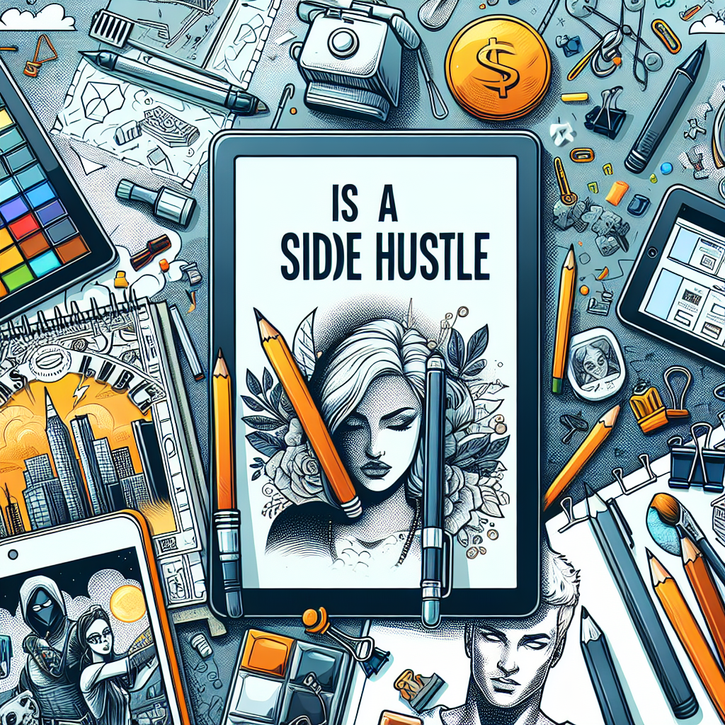 Side Hustle Ideas for Graphic Novel Artists