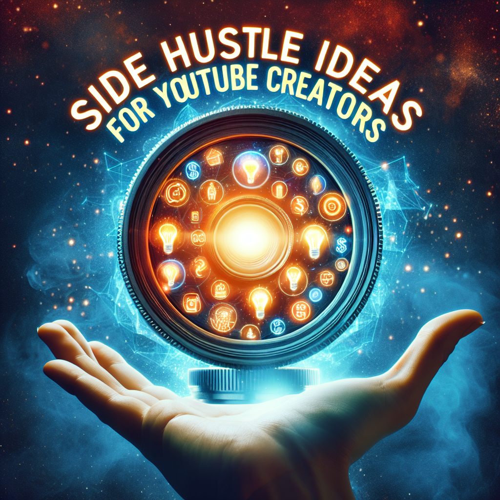 Side Hustle Ideas for YouTube Creators