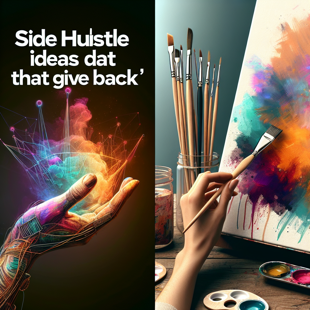 Side Hustle Ideas That Give Back in 2023