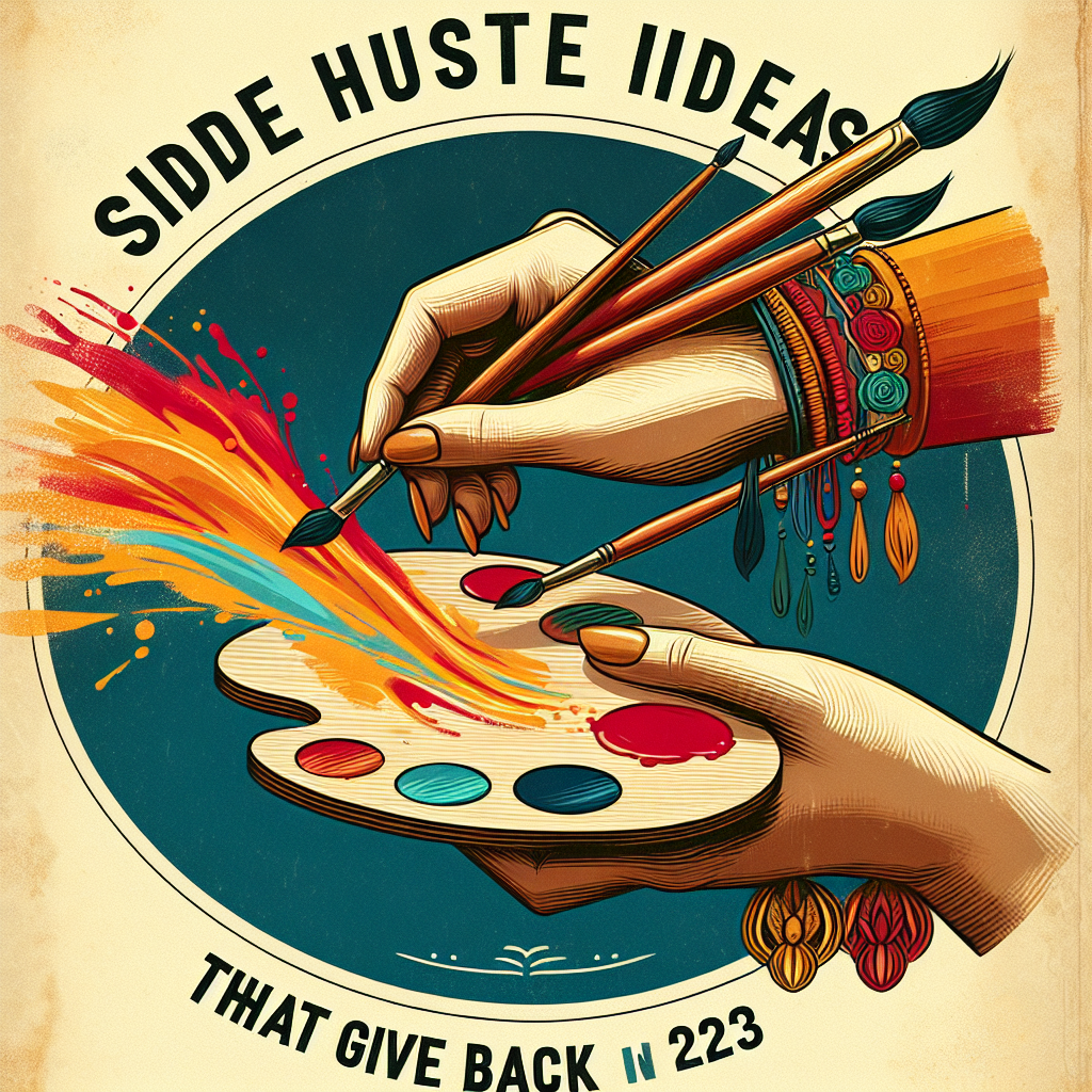 Side Hustle Ideas That Give Back in 2023