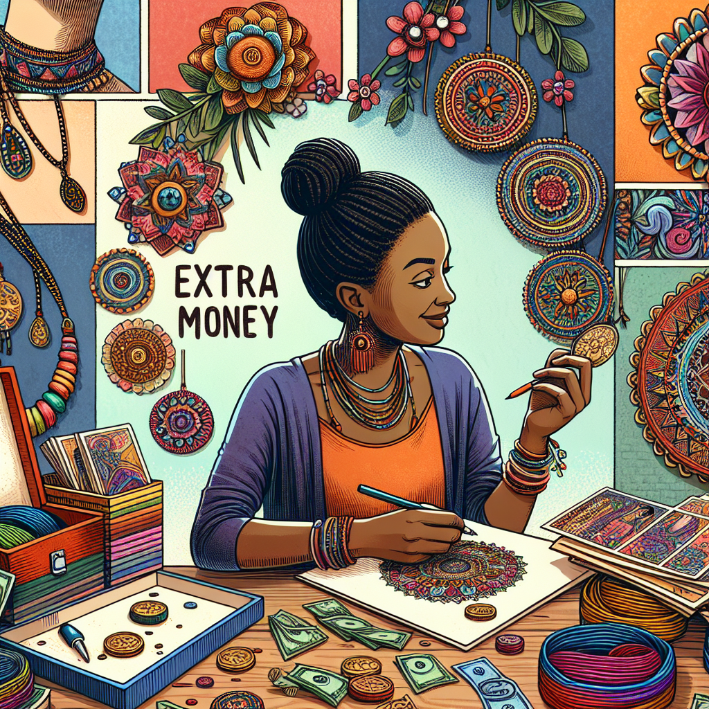 Side Hustles for Extra Money in Handmade Crafts