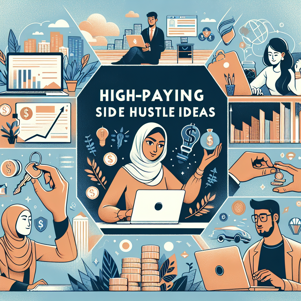 High-Paying Side Hustle Ideas