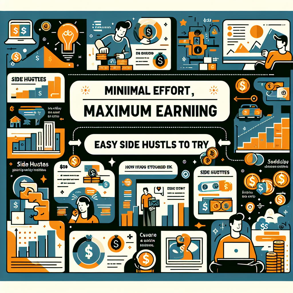 Minimal Effort, Maximum Earning: Easy Side Hustles to Try