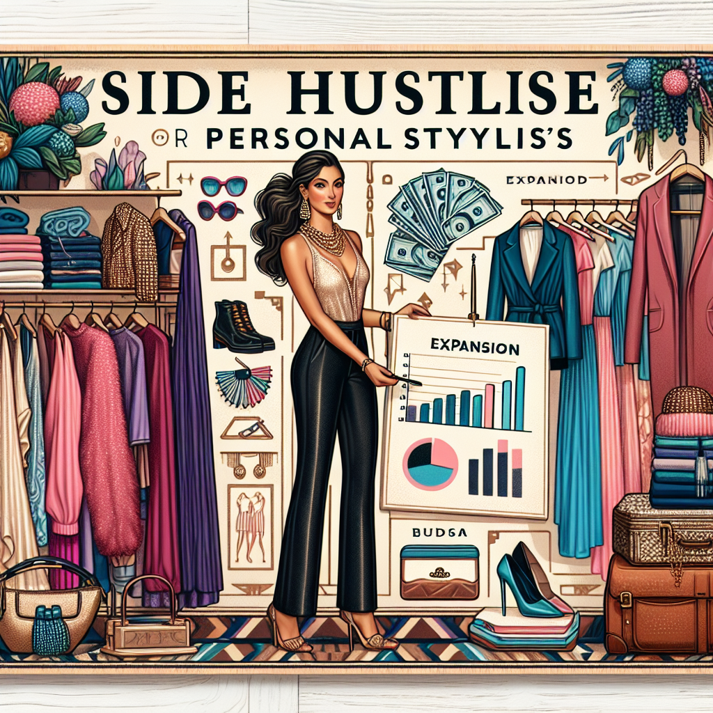 Side Hustle Ideas for Personal Stylists