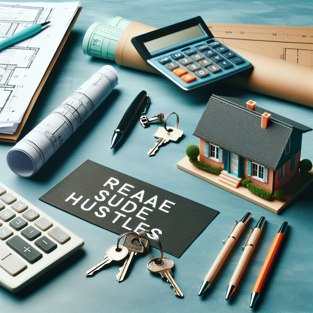 Side Hustle Ideas for Real Estate Enthusiasts