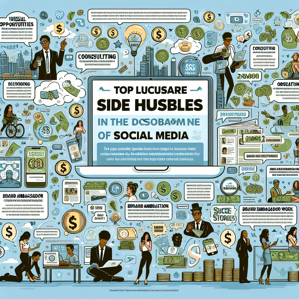 Top Side Hustles for Social Media Savvy Individuals in 2023